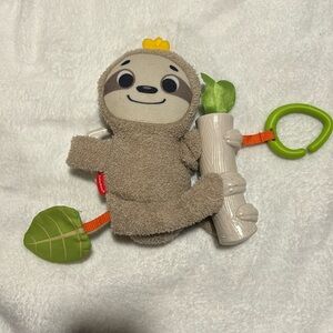Fisher-Price Slow Much Fun Stroller Sloth Plush